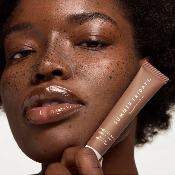 NEW Limited Edition Summer Fridays Lip Butter Balm in Hot Cocoa Sheer Brown - Picture 4 of 10